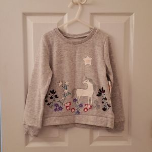 Girls Fleece Unicorn 🦄 Shirt
